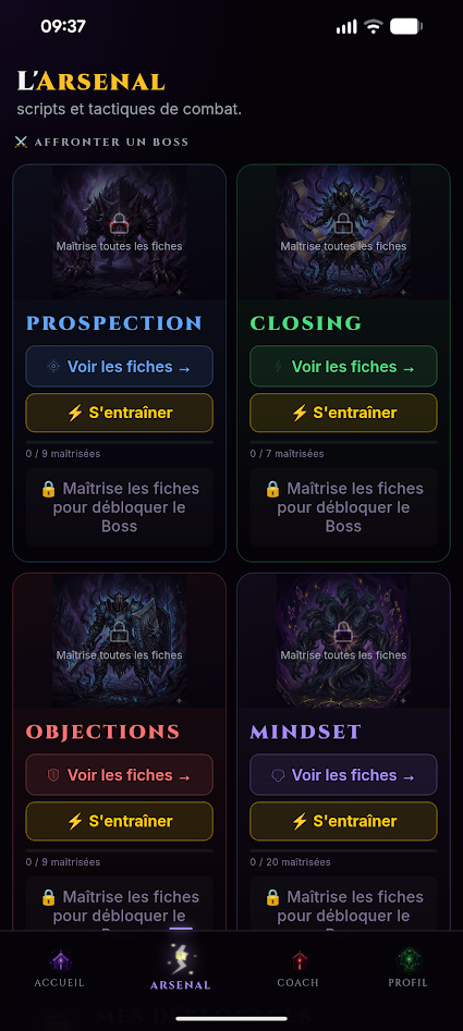 L'Arsenal des techniques de vente